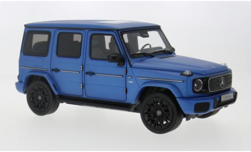 Diecast model cars Mercedes Classe G AMG Line (N465) blue 1/18 I Norev