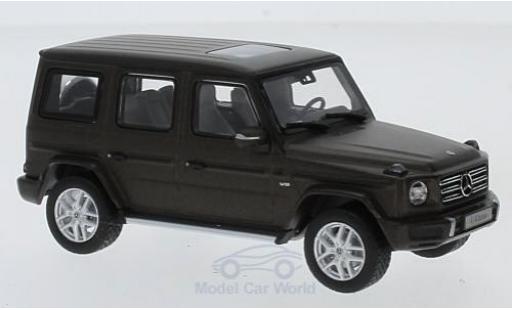 Diecast model cars Mercedes Classe G Base (W463) metallic brown 1/43 Norev