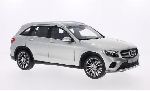 Diecast model cars Mercedes GLC Base grey 1/18 Norev