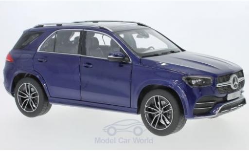 Diecast model cars Mercedes GLE Base (V167) metallic blue 1/18 Norev