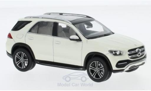 Diecast model cars Mercedes GLE Base (V167) white 2018 1/43 Norev