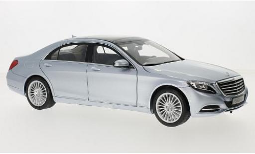 Diecast model cars Mercedes Classe S Base (V222) grey 2016 1/18 Norev
