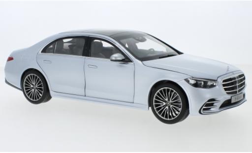 Diecast model cars Mercedes Classe S Base (V223) grey 2021 1/18 Norev