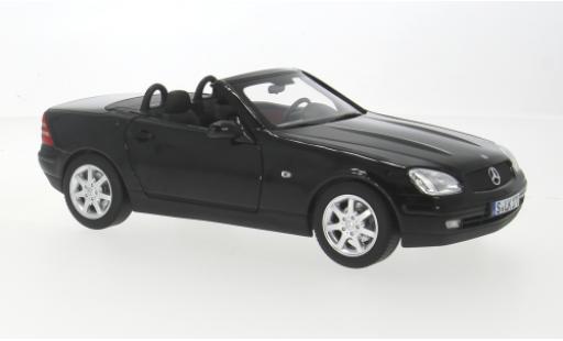 Diecast model cars Mercedes SLK Base (R170) black 1/18 I Norev