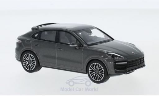 Diecast model cars Porsche Cayenne S Coupe metallic grey 2019 1/43 Norev