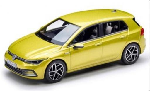 Diecast model cars Volkswagen Golf Base VIII metallic green 2020 1/43 Norev