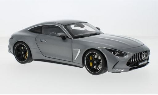 Diecast model cars Mercedes AMG GT Base 63 (C192) 4MATIC+ metallise grey 1/18 I NZG