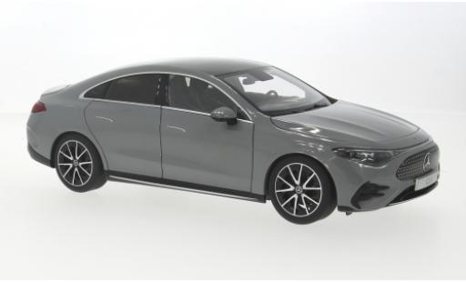 Diecast model cars Mercedes CLA Base (C174) BEV grey 2025 1/18 I NZG