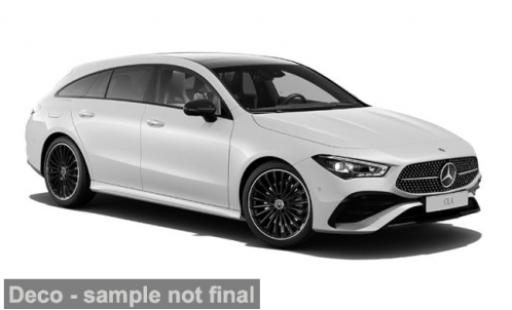 Diecast model cars Mercedes CLA Shooting Brake (X174) BEV silver 1/18 I NZG