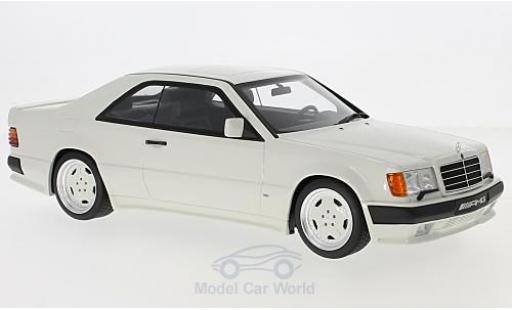 Diecast model cars Mercedes 6 Coupe 300 CE (C124) AMG 6.0L Widebody white 1/18 Ottomobile