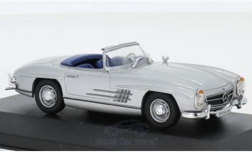 Diecast model cars Mercedes 300 Roadster SL (W198) grey 1957 1/43 Pct