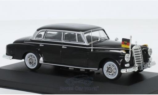 Diecast model cars Mercedes 300 Base d (W189) black 1957 1/43 Pct