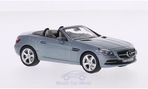Diecast model cars Mercedes SLK Base SLK-Klasse (R172) metallic grey 2011 1/43 Schuco