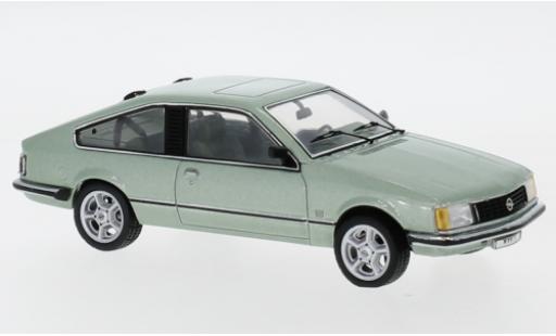 Diecast model cars Opel Monza A S metallic green 1978 1/43 Schuco