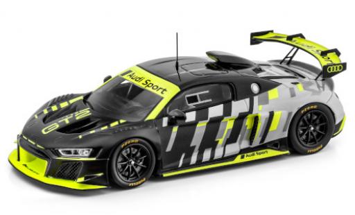 Diecast model cars Audi R8 lms GT2 matt-black/metallic grey Sport v&Atilde;&copy;hicule de pr&Atilde;&copy;sentation 1/43 Spark