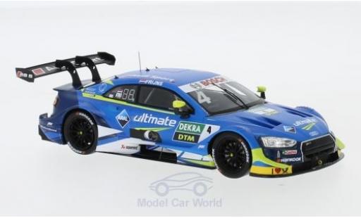 Diecast model cars Audi RS5 dtm RS 5 No.4 2019 R.Frijns 1/43 Spark