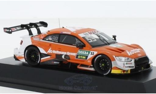 Diecast model cars Audi RS5 dtm RS 5 No.53 2019 J.Green 1/43 Spark