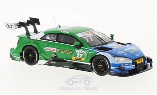 Diecast model cars Audi RS5 dtm RS 5 No.77 2017 L.Duval 1/43 Spark