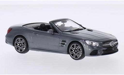 Diecast model cars Mercedes SL Base I-Spark SL (R231) metallic grey 2016 1/43 Spark