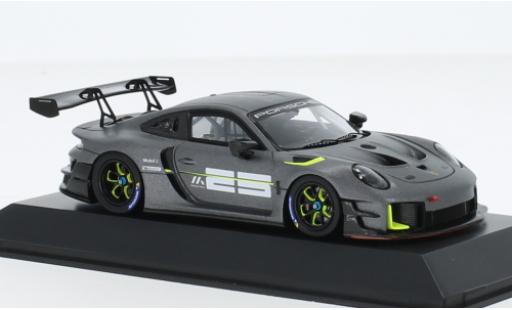 Diecast model cars Porsche 911 GT2 RS ( II) Clubsport 25 grey mat/yellow 2021 1/43 I Spark