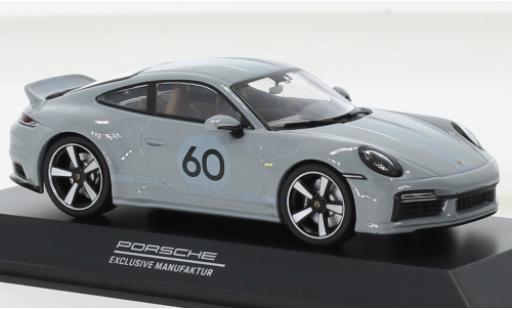 Diecast model cars Porsche 911 Sport Classic metallise grey 2022 1/43 I Spark