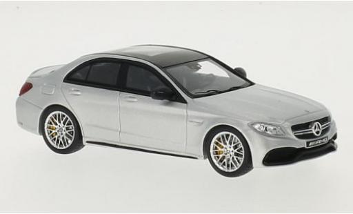 Diecast model cars Mercedes C AMG C 63 S (W205) matt-grey 1/43 Spark