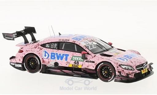 Diecast model cars Mercedes C DTM AMG C63 No.22 2017 L.Auer 1/43 Spark