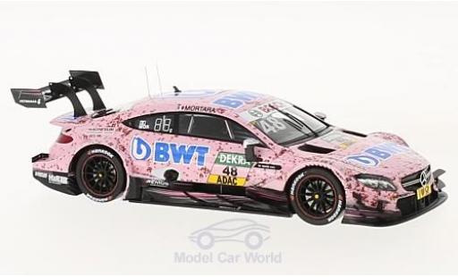 Diecast model cars Mercedes C DTM AMG C63 No.48 BWT 2017 E.Mortara 1/43 Spark