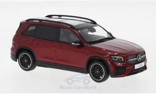 Diecast model cars Mercedes GLB Base (X247) metallic red 2019 1/43 Spark
