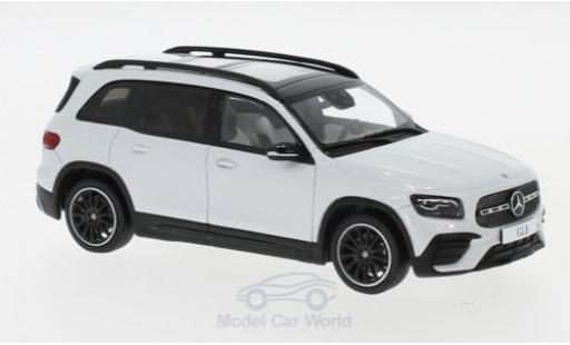 Diecast model cars Mercedes GLB Base (X247) metallic white 2019 1/43 Spark
