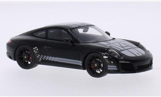 Diecast model cars Porsche 911 S Carrera Endurance Racing Edition black/Dekor 2016 1/43 Spark
