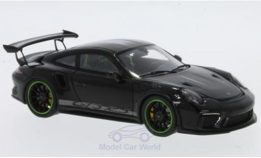 Diecast model cars Porsche 911 GT3 RS black 1/43 Spark