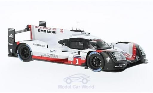 Diecast model cars Porsche 919 2016 Hybrid No.1 24h Le Mans Presentation Car 1/43 Spark
