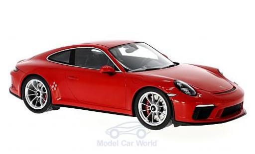 Diecast model cars Porsche 911 GT3 Touring Package red 1/18 Spark