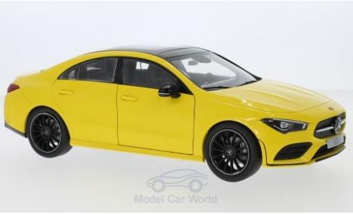 Diecast model cars Mercedes CLA Base (C118) yellow 2019 1/18 Z Models