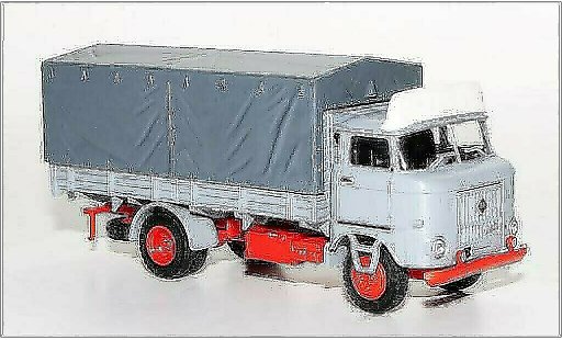IFA W50L Sp 1/87 Espewe grey diecast model cars