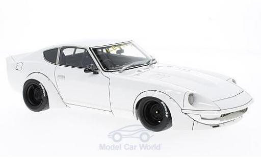 Diecast model cars Nissan Fairlady Z S30 () by Liberty Walk white RHD 1/18 Ignition Model