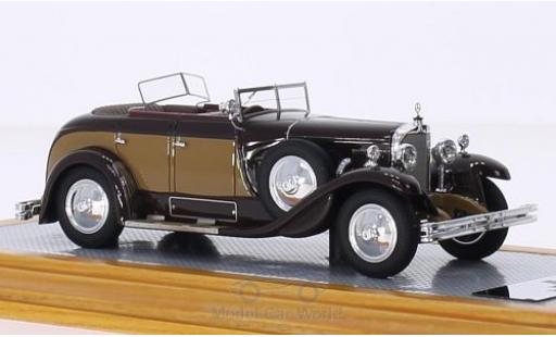 Diecast model cars Mercedes Classe S Base 630K Saoutchik Torpedo Transformable brown/brown RHD 1928 1/43 Ilario