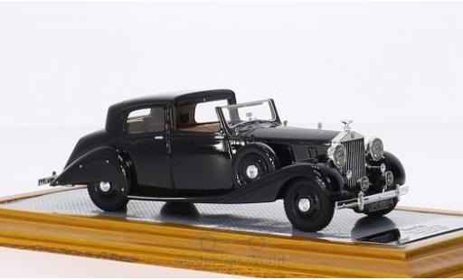 Diecast model cars Rolls Royce Phantom Hooper III Sedanca De Ville black RHD 1937 sn 3CP130 1/43 Ilario