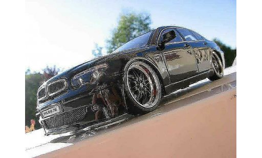 Bmw 745 E65 1/18 Kyosho i dub black diecast model cars