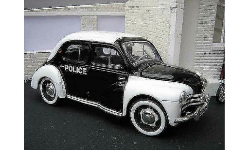 Renault 4CV Base 1/18 Solido police / gendarmerie diecast model cars