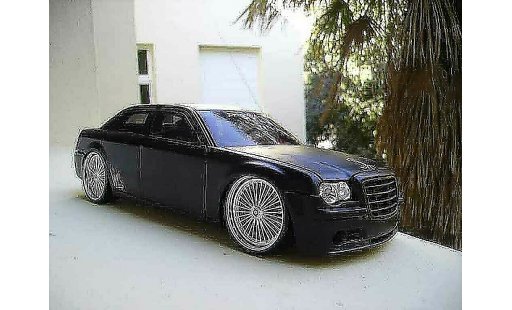 Chrysler 300C tuning 1/18 Norev dub style diecast model cars