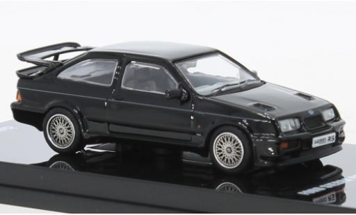 Diecast model cars Ford Sierra RS 500 Cosworth black RHD 1/64 INNO64