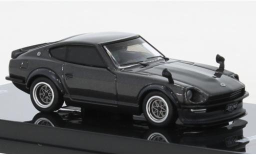 Diecast model cars Nissan Fairlady Z S30 () metallise grey 1/64 INNO64