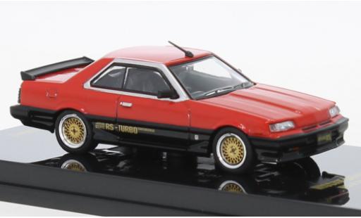 Diecast model cars Nissan Skyline RS-Turbo 2000 RS-X Turbo (DR30) red/black RHD 1/64 INNO64