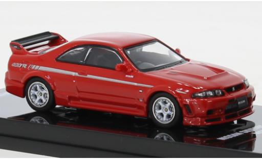 Diecast model cars Nissan Skyline R33 GT-R () Nismo 400 R red RHD 1/64 INNO64