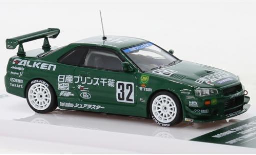 Diecast model cars Nissan Skyline R34 GT-R () RHD No.32 Super Taikyu 199 1/64 INNO64
