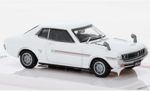 Diecast model cars Toyota Celica Base 1600 GT (TA22) white RHD 1/64 INNO64