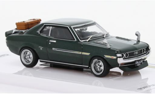 Diecast model cars Toyota Celica Base 1600 GTV (TA22) green RHD 1/64 INNO64