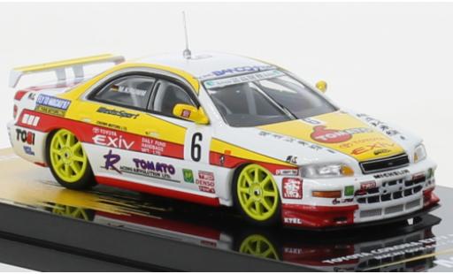 Diecast model cars Toyota Corona Base Exiv RHD No.6 Team Bandoh Macau Guia Race 1997 1/64 INNO64